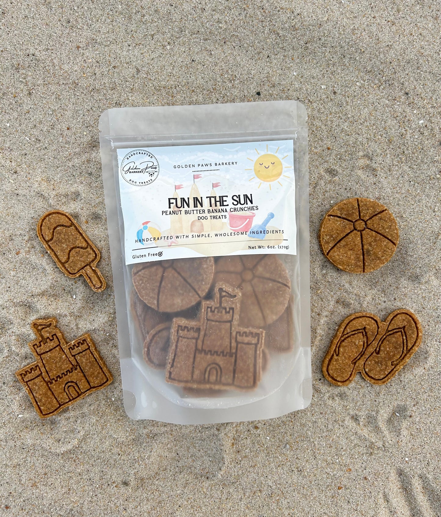 "FUN IN THE SUN" Peanut Butter Banana Crunchies
