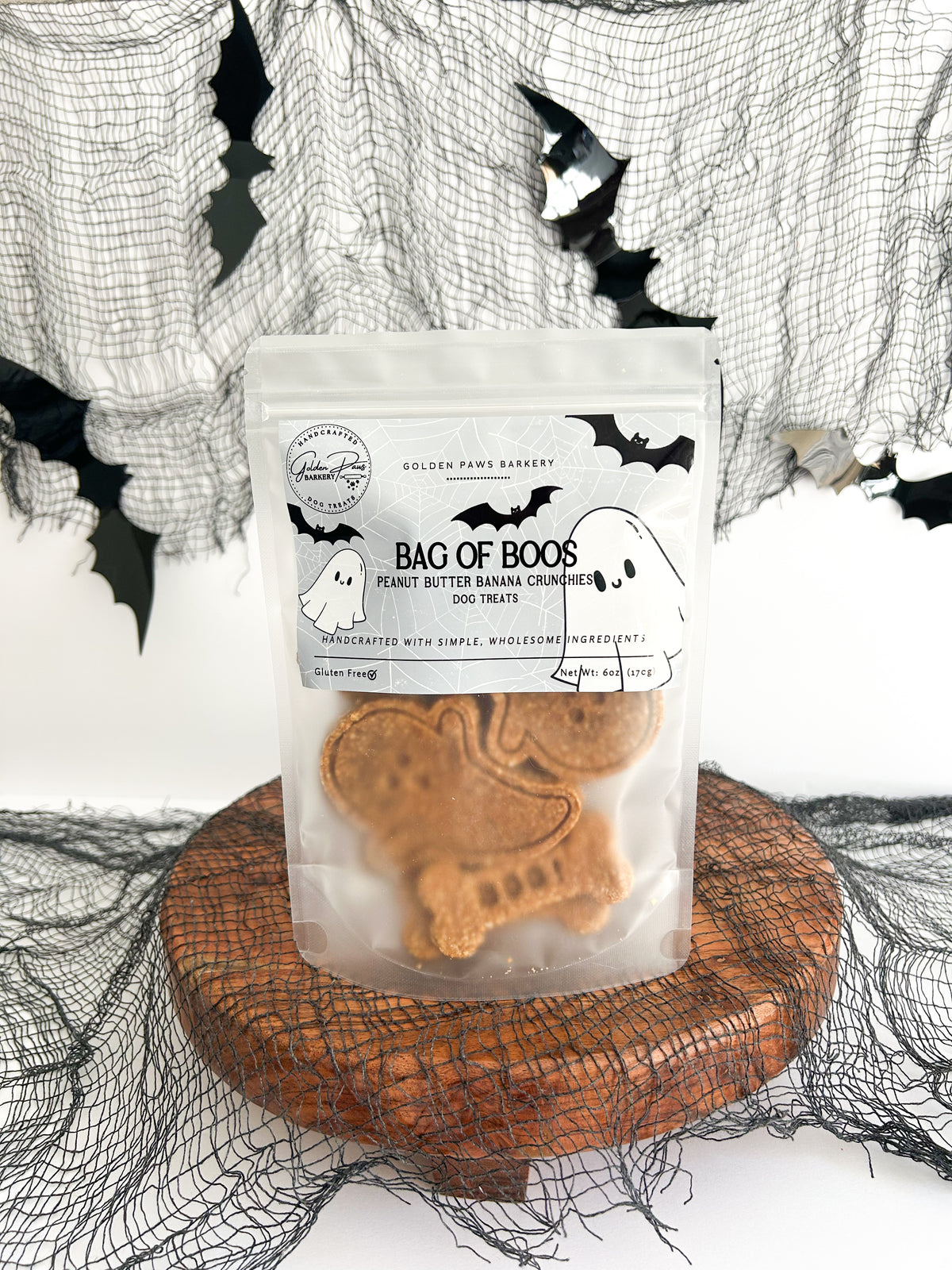 "BAG OF BOOS" Peanut Butter Banana Crunchies
