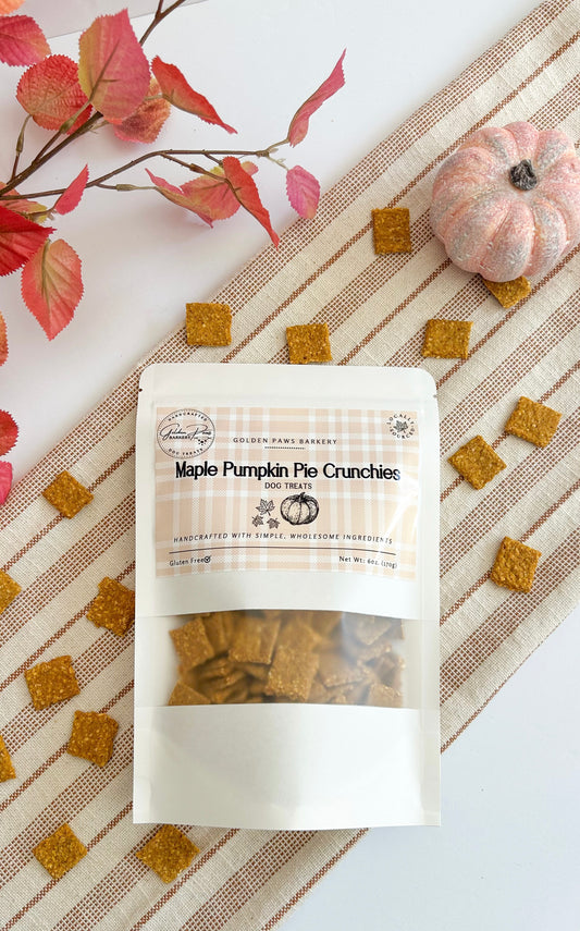 Maple Pumpkin Pie Crunchies Training Treats
