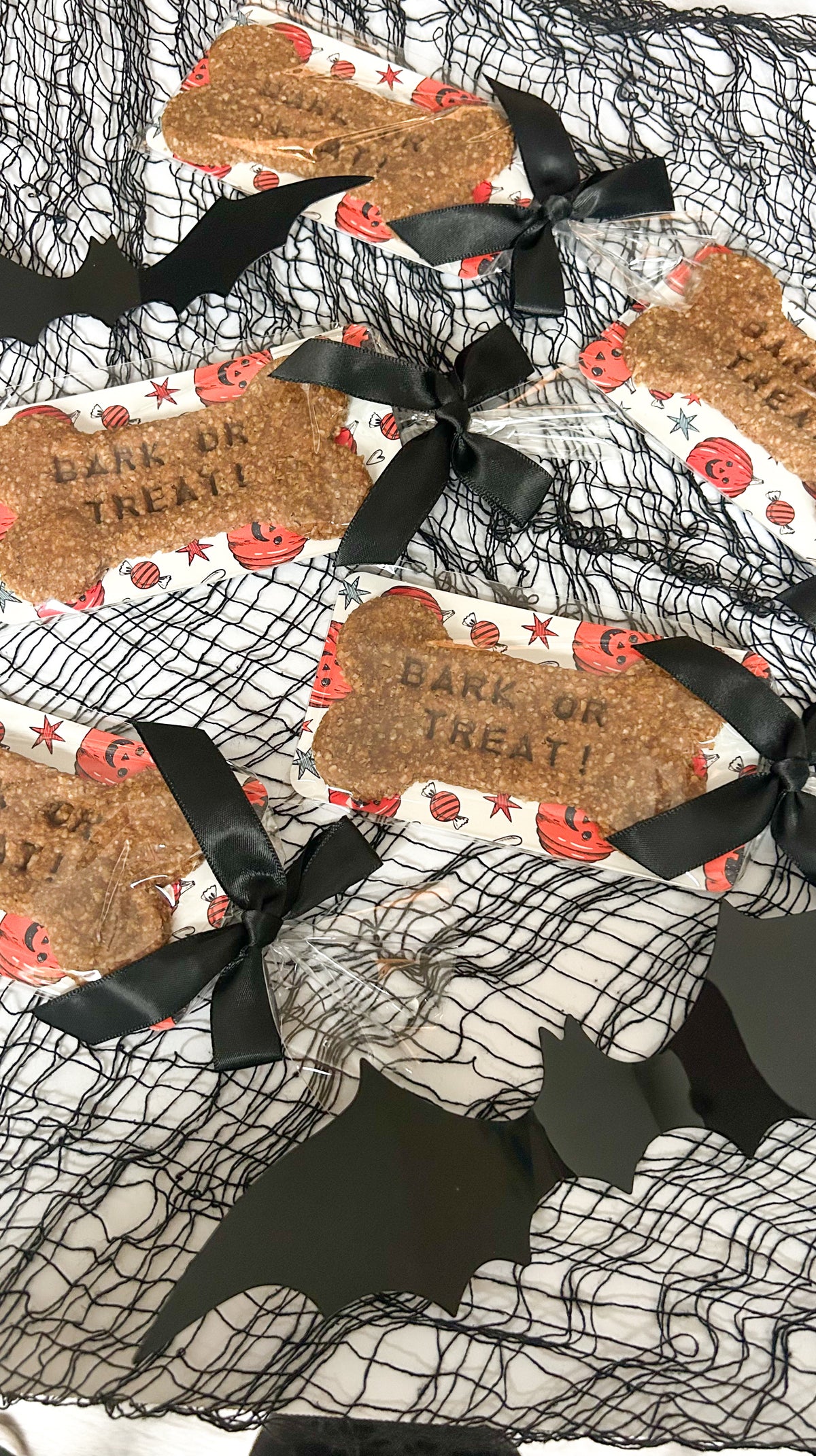 Bark or Treat! Stamped Bone