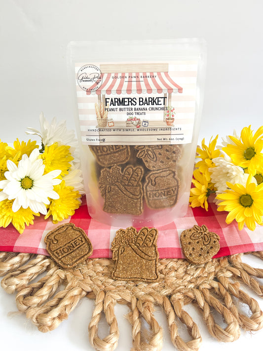 "Farmers Barket" Peanut Butter Banana Crunchies