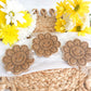Smiley Face Daisy Stamped Treat