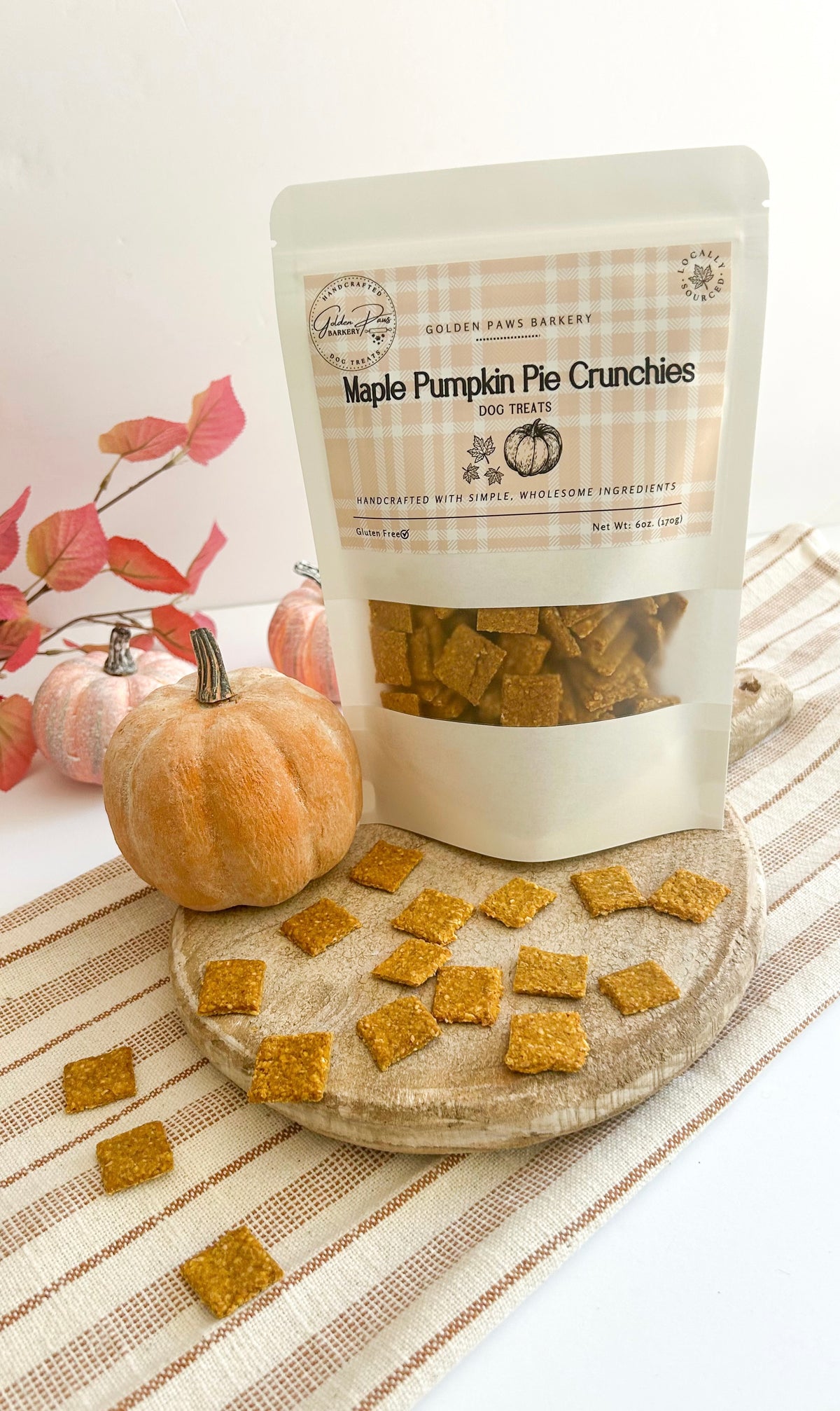 Maple Pumpkin Pie Crunchies Training Treats