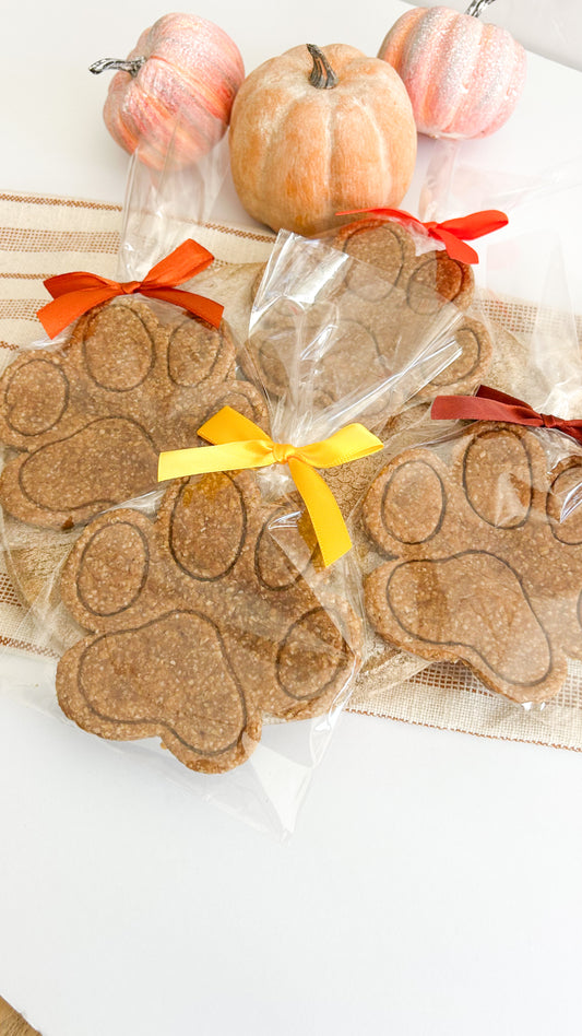 Fall Paw Print Stamped Treat